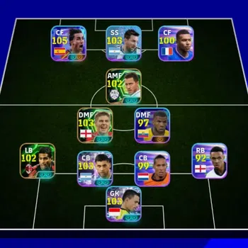 eFootball Accounts Others Android|Show Time Ferran Torres,Emil Audero,Cristian Romero,Lionel Messi|Epic Steven