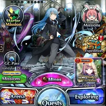 Grand Summoners End-Game Global|Rank 54|473 cc|4 Ascend+2 TW|[Demon Lord Ri image 1