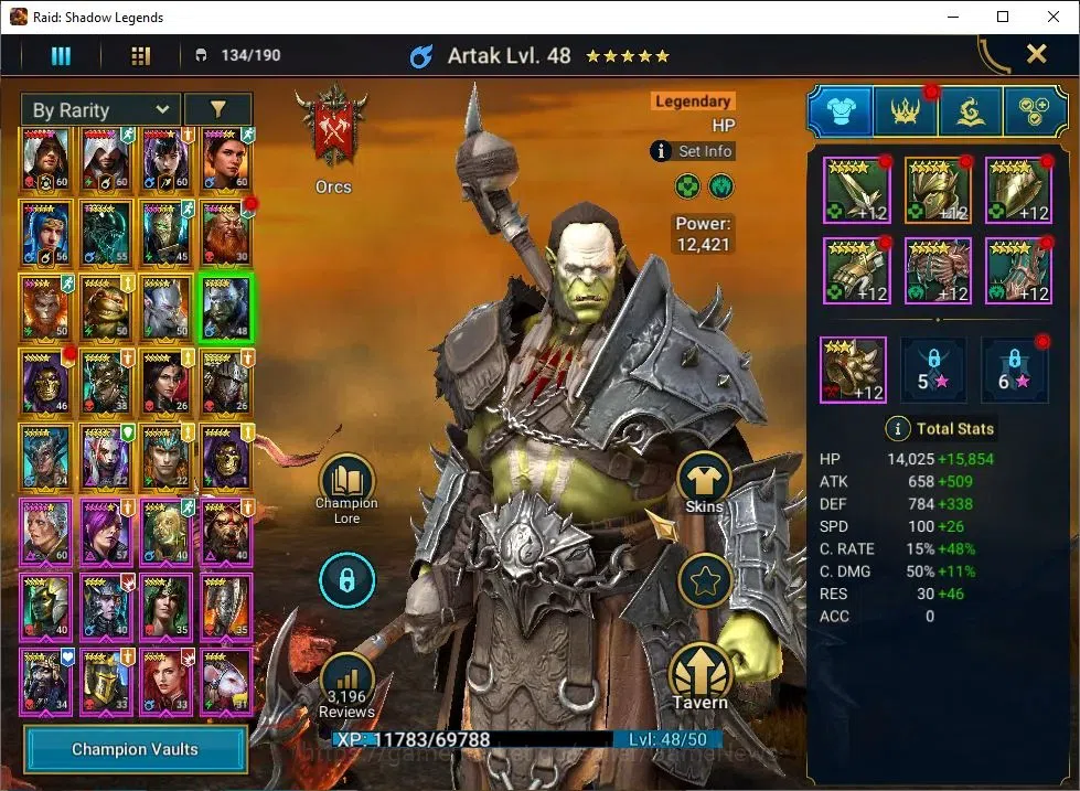 Raid: Shadow Legends Accounts Lv 47|1M PWR|20 Legend Combo 3 Assasins(Kenway,Ezi image 10