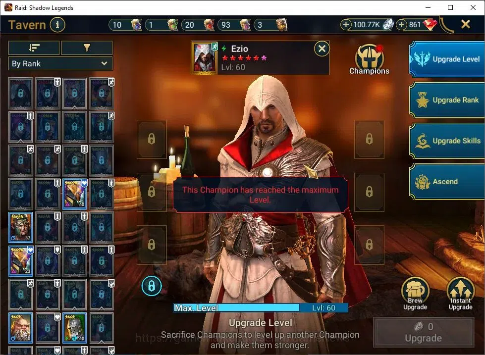 Raid: Shadow Legends Accounts Lv 47|1M PWR|20 Legend Combo 3 Assasins(Kenway,Ezi image 18