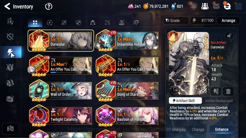 Epic Seven Accounts GLOBAL Unverif|New Era|6 ML(SE Celine,Har setti,Zi image 11