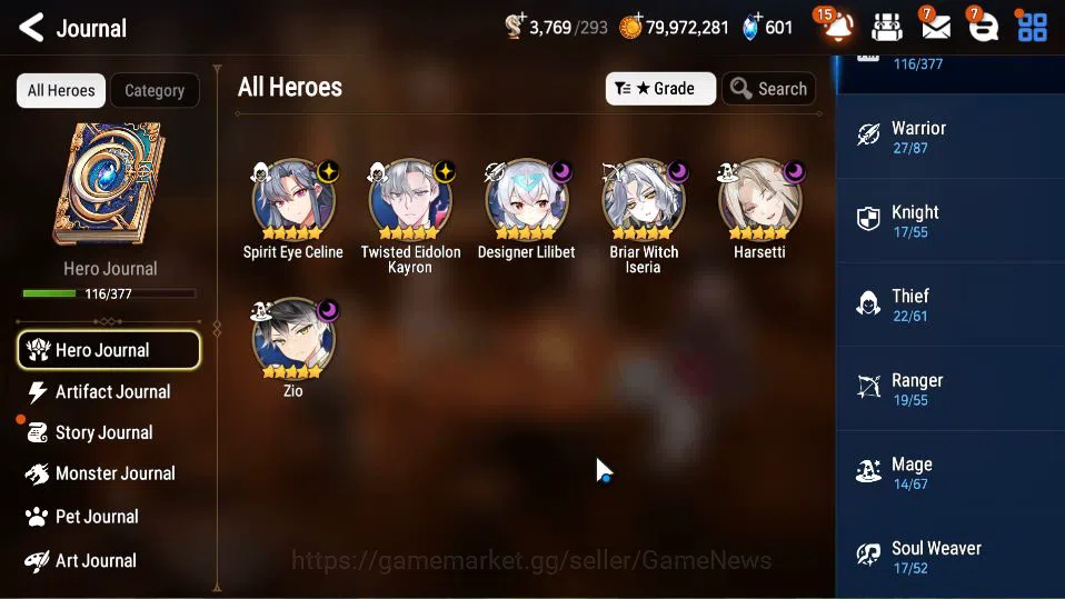 Epic Seven Accounts GLOBAL Unverif|New Era|6 ML(SE Celine,Har setti,Zi image 17