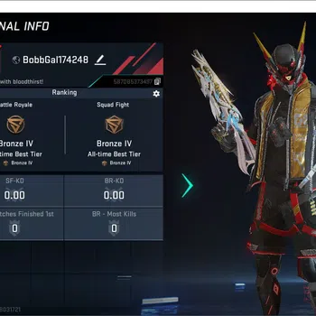 Blood Strike Accounts Starter ASIA | 1 Eternal: Bizon-Seraph | 4 Legendary: M4A1,Glock,MP155,Kala | Epic Name-Changing Card