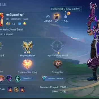 Mobile Legends: Bang Bang Accounts Others Global|89S|Seasoned|LUNARFEST Sun,ClaudeM6,EPIC Harley Khaleed Kagura
