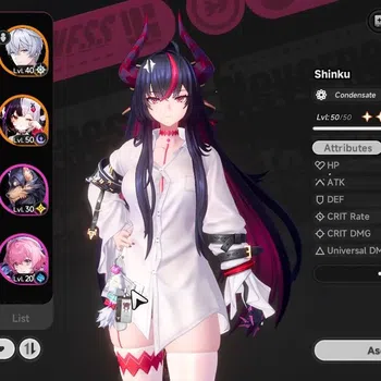 Neverness to Everness Accounts GLOBAL SEA|HL 30|TL 20|6 S-Class 2 Limited[ShinkuA1+Sign,Lacrimosa]+Std[Sakiri,Hathor,etc]|4
