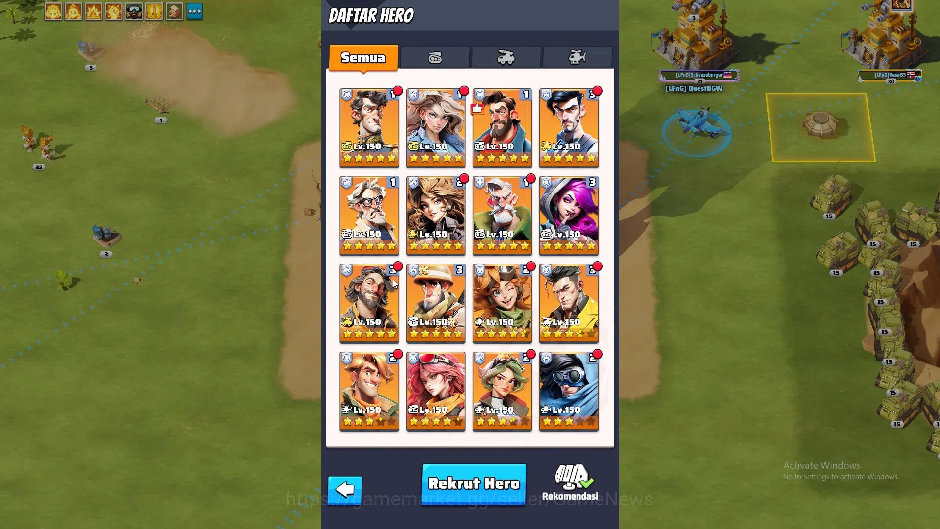 Last War: Survival Accounts Server 859|Power 150M|HQ30|2 Craft 2Tech-VIP13|Dro image 10