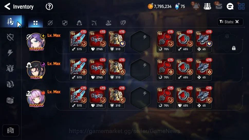 Epic Seven Accounts GLOBAL Unverif|New Era|2 ML (Salome,Empyrean Ilyna image 9