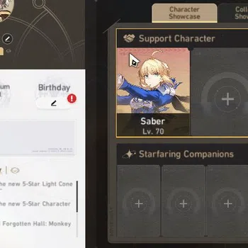 Honkai Star Rail Whale Asia |Tl 60|7 Limited [Cerydra,Saber] + Sign  Anax image 1