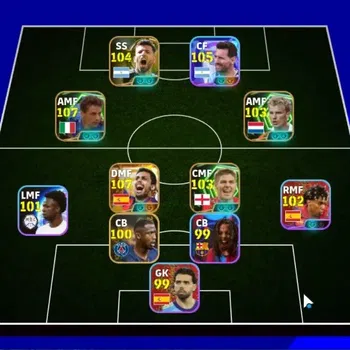 eFootball Accounts Legends & Iconic Players Android|Big Time Rodri|Epic Roberto Baggio,Aguero,Bergkamp,S Gerrard|Show Time