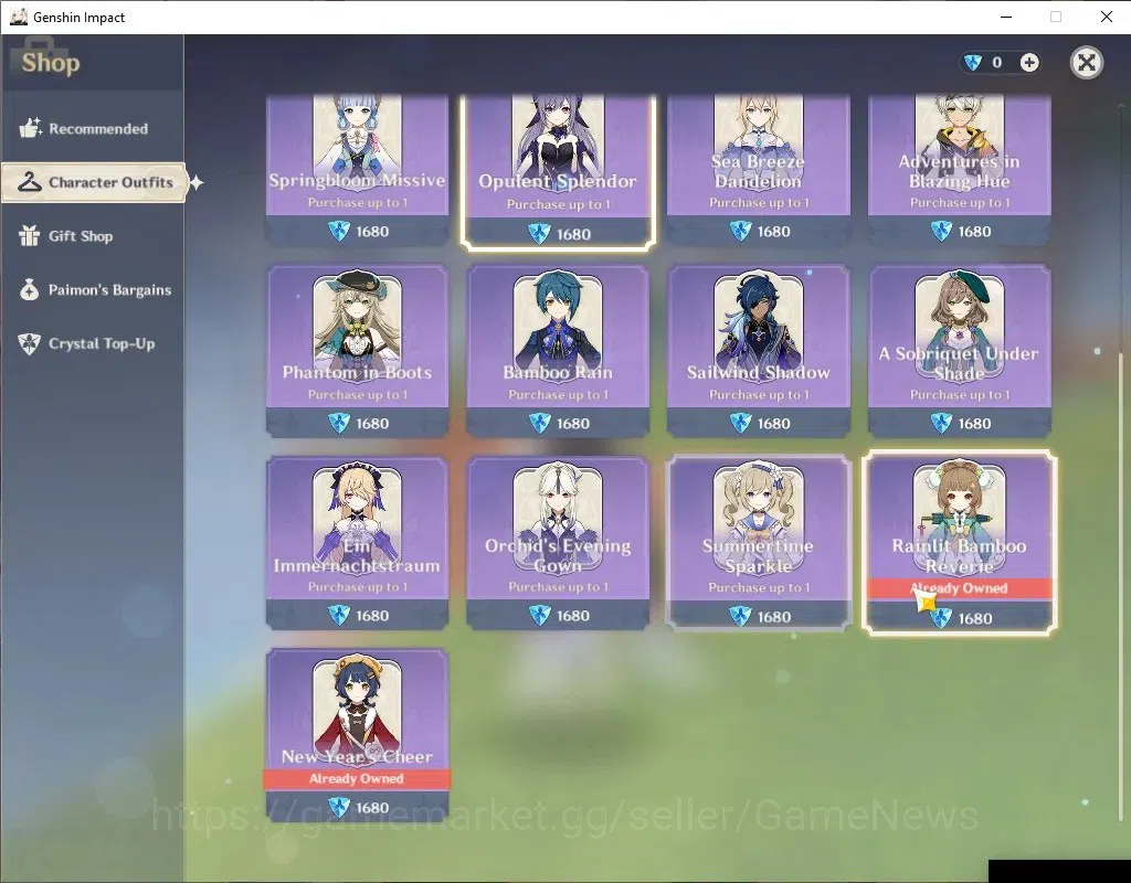 Genshin Impact Accounts ASIA|AR 57|2 PremTeam [Skirk+Mavu]|11 Limited+7(*5 image 11