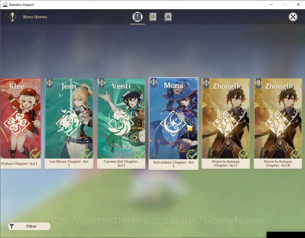 Genshin Impact Accounts ASIA|AR 57|2 PremTeam [Skirk+Mavu]|11 Limited+7(*5 image 16