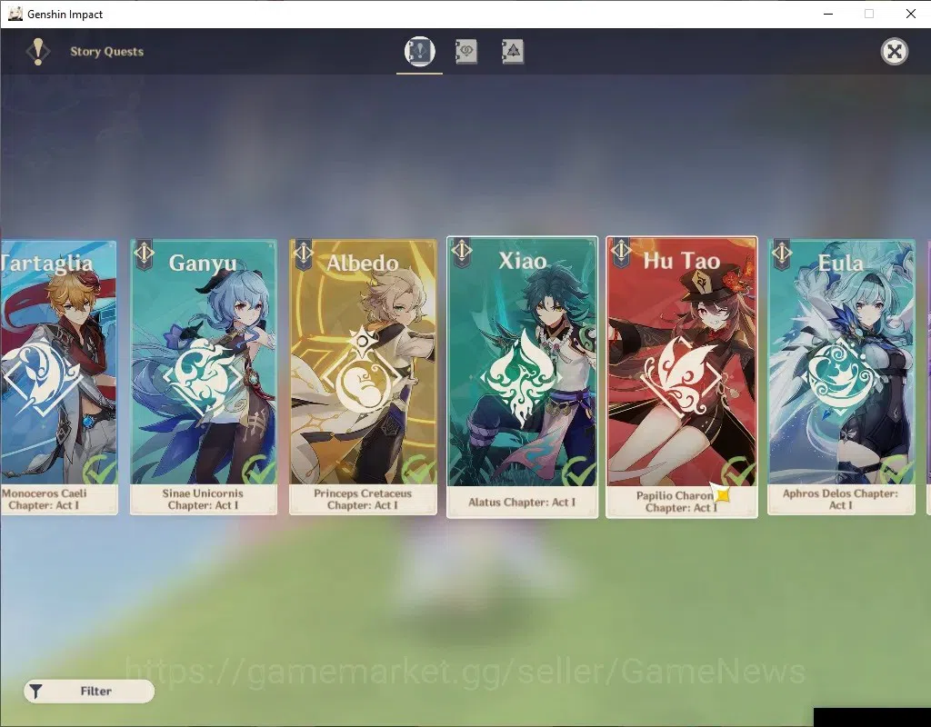 Genshin Impact Accounts ASIA|AR 57|2 PremTeam [Skirk+Mavu]|11 Limited+7(*5 image 17