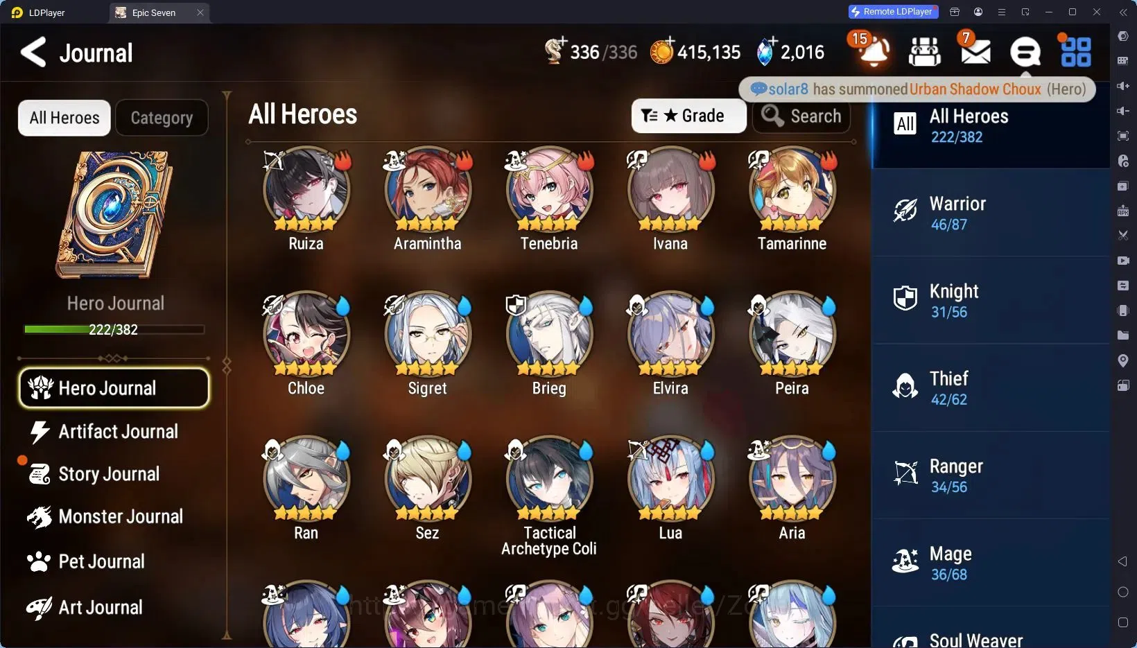 Epic Seven Accounts Global|Unverif|25ML (R&L, Ruele, HLua Etc.)|7 Cove image 6