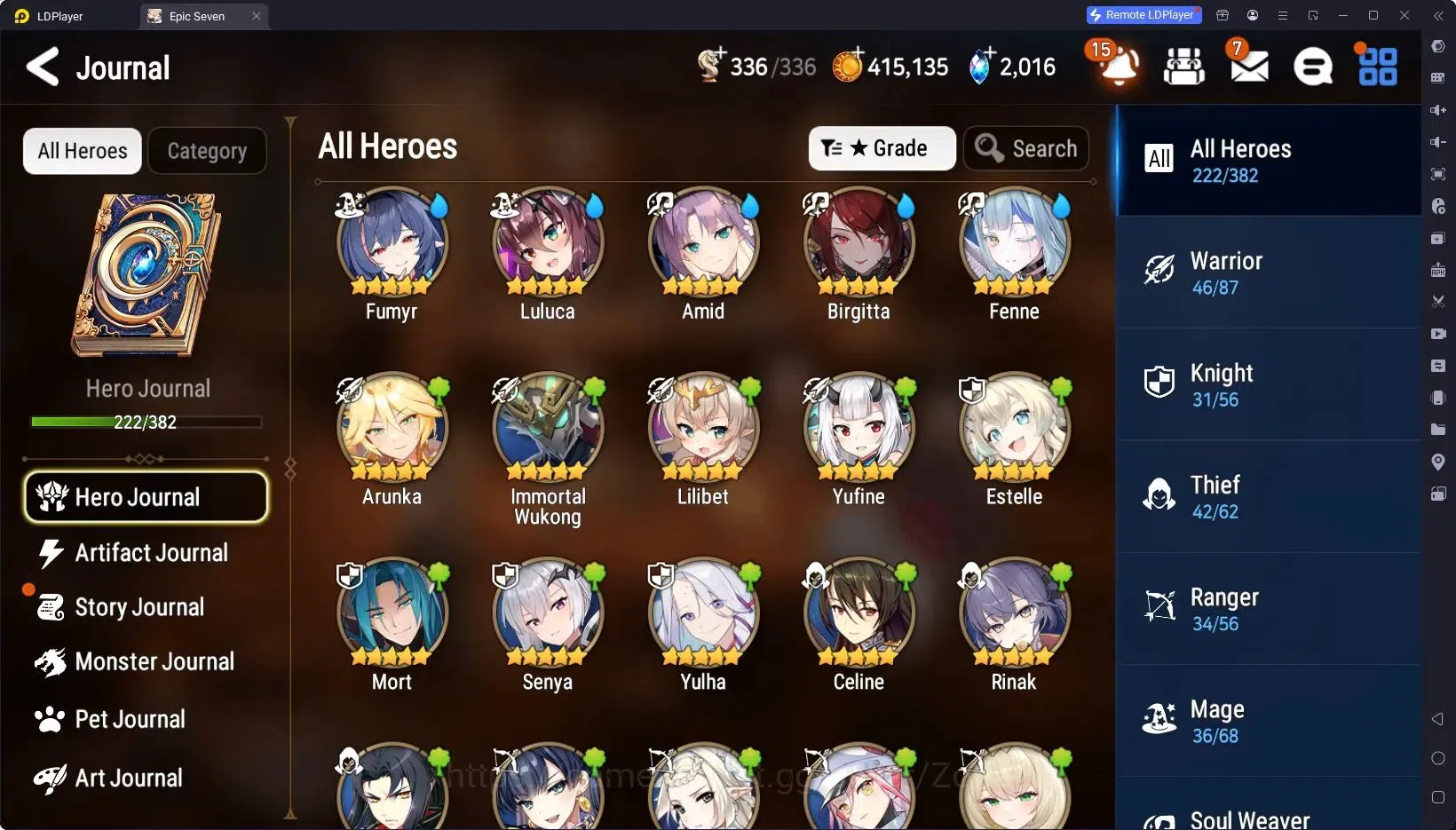 Epic Seven Accounts Global|Unverif|25ML (R&L, Ruele, HLua Etc.)|7 Cove image 7