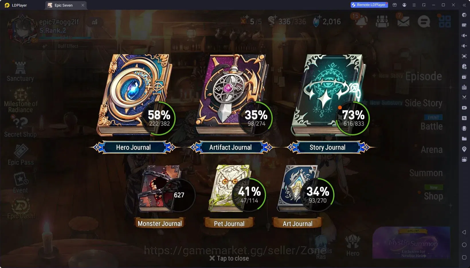 Epic Seven Accounts Global|Unverif|25ML (R&L, Ruele, HLua Etc.)|7 Cove image 9