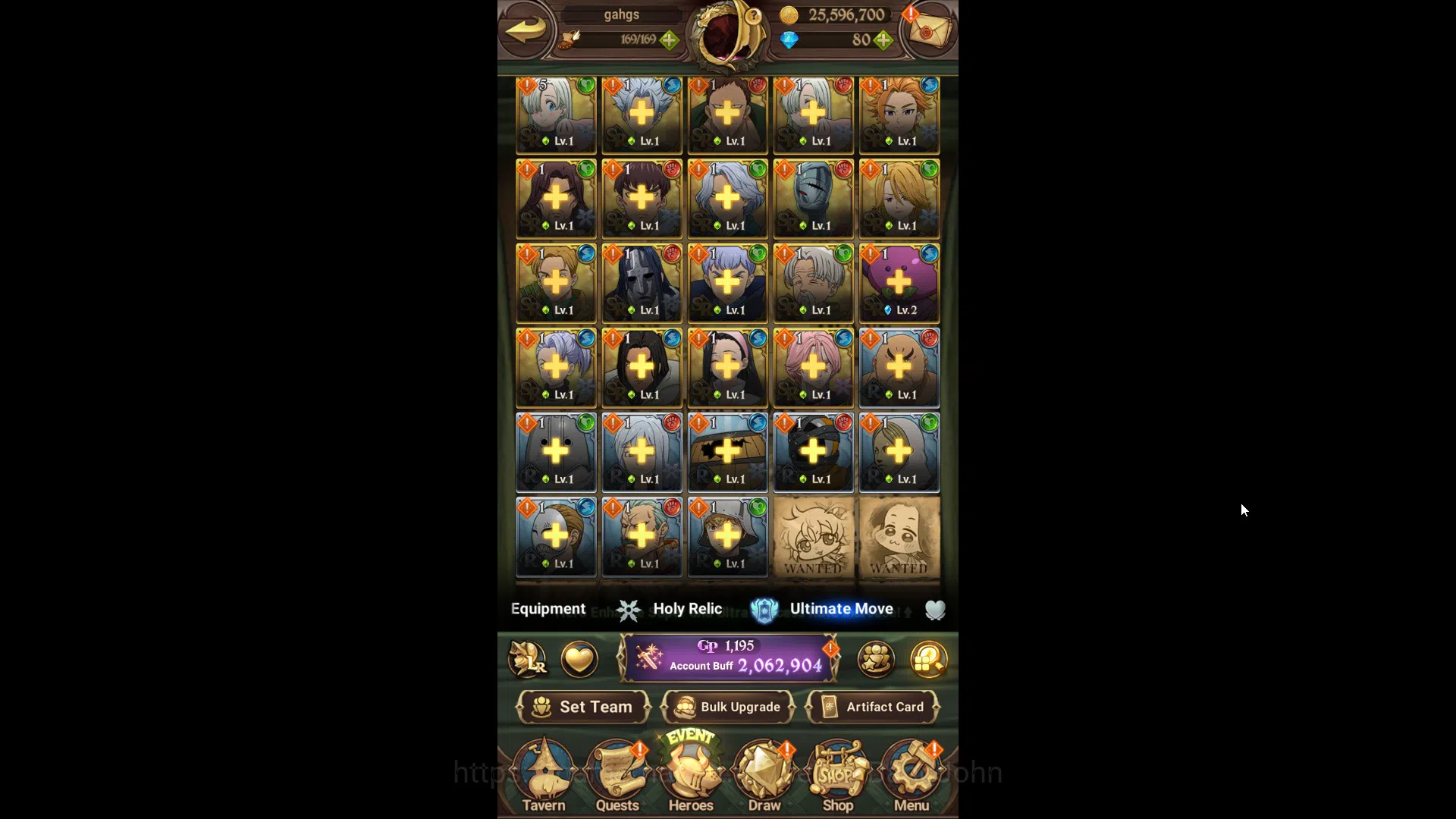 The Seven Deadly Sins: Grand Cross Accounts ASIA|2m CC|1LR Elizabeth|UR Meresca,Salos,Sabunak, image 5