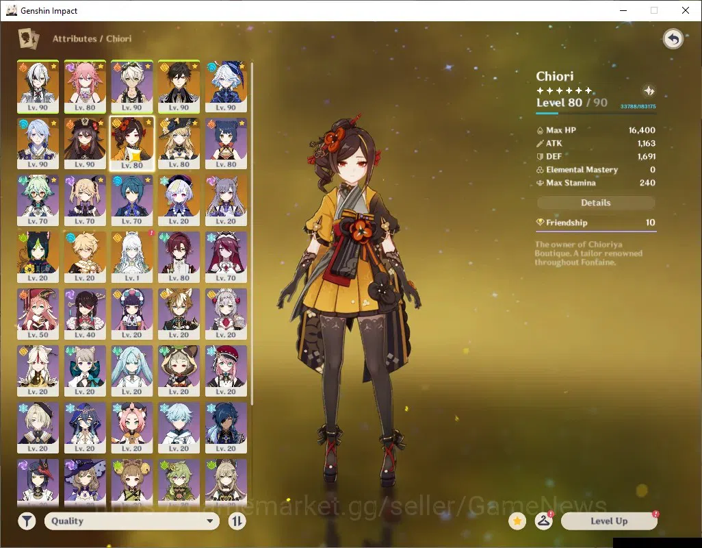 Genshin Impact Accounts ASIA|AR 57|9 Limited + 5 (*5Weapon)|[Furina,HuTao} image 9
