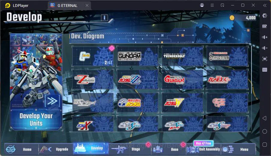 SD Gundam G Generation ETERNAL Accounts GLOBAL rank starter, DM 2k, 18 UR unit, 8 char, 5 image 12
