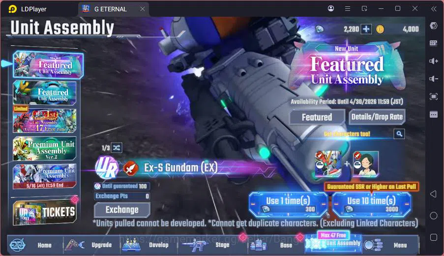 SD Gundam G Generation ETERNAL Accounts GLOBAL rank starter, DM 2k, 18 UR unit, 8 char, 5 image 14