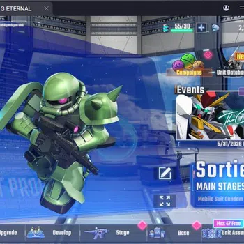 SD Gundam G Generation ETERNAL Accounts GLOBAL rank starter, DM 2k, 18 UR unit, 8 char, 5 supp, liu bei unicorn gundam