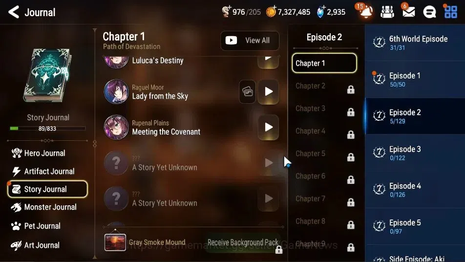 Epic Seven Accounts GLOBAL Unverif|New Era| 2 ML (Straze,Urban Shadow  image 9