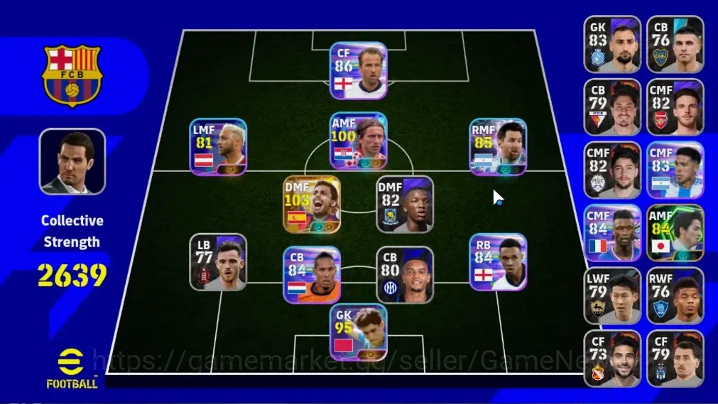 eFootball Accounts Legends & Iconic Players Android|Big Time Rodri 19 Jul'26|Show Time Luka Modric,Lionel Messi|Epic Shinji 1