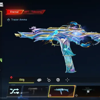 Blood Strike Accounts Collab Skin ASIA | Eternal Gun: MP7-Tidesong | 1 Collab Gun | 4 Collab Striker | 1 Limited Gun | 8