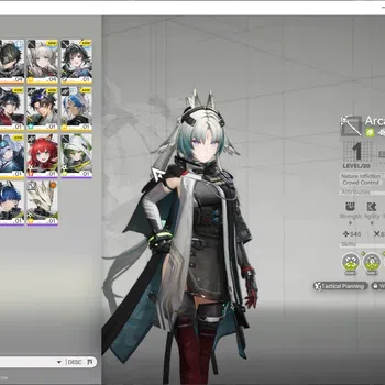 Arknights: Endfield Accounts Asia|Lvl 2|2 SSR 1 Limited + 2(*6 Weap)|(Arcane),Ardelia|Male MC|Log Gryphlink|Check