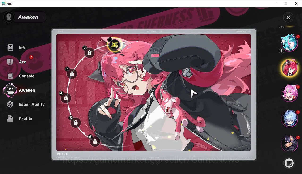 Neverness to Everness Accounts GLOBAL NA |HL 3| 1 SSR Limited Nanally A1 | 4 SR [ image 2