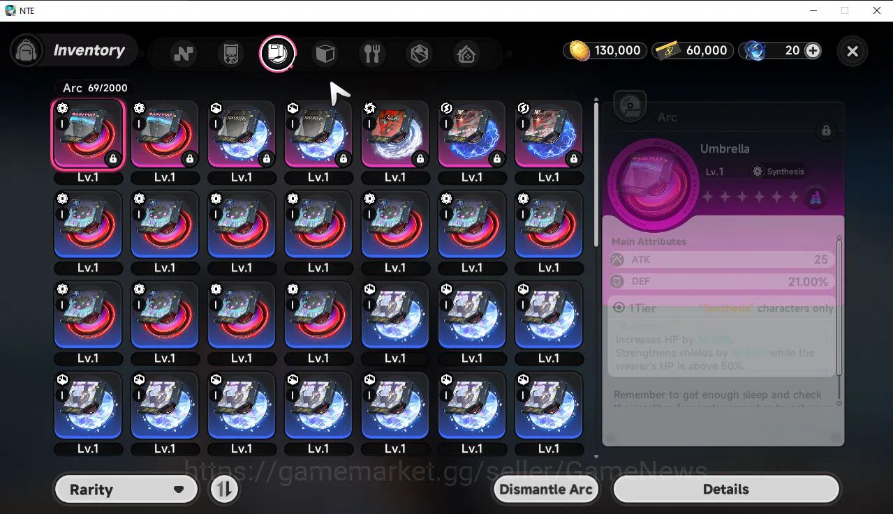 Neverness to Everness Accounts GLOBAL NA |HL 3| 1 SSR Limited Nanally A1 | 4 SR [ image 5