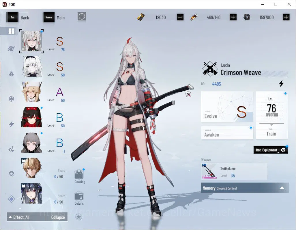 Punishing: Gray Raven Accounts NA | Lv 41 | Ready Gacha | 12K BC+2,6K YC+7,3K Blu image 8