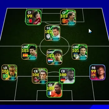 eFootball Accounts Legends & Iconic Players Android|16 Epic Xabi Alonso,Paolo Maldini,Michael Owen,Frank Rijkaard,Eden
