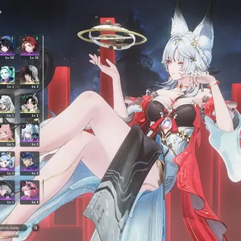 Wuthering Waves Accounts Others EU |UL 47|4 Limited|( Hsin +Sign, Galbrena +Sign, Chisa, Rebecca ) +4 Std Char|DB Lv