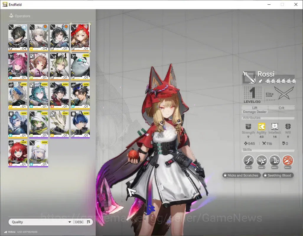 Arknights: Endfield Accounts NA/EU|Lv 2|Ars 3k|4 SSR (2 Limit)+1 SSR Selector + image 2