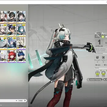 Arknights: Endfield Accounts Asia|Lv 2|2 SSR 1 Limited + 4*6 Weapon)|Arcane|Ardelia+Sign|Male MC|Log Gryphlink|Take