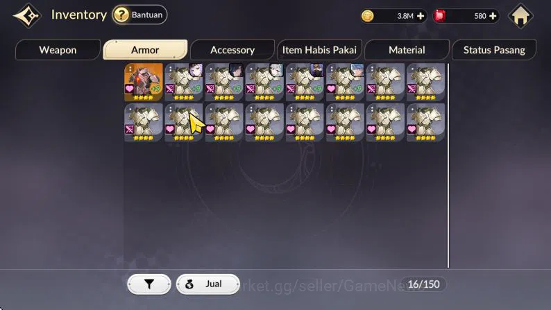 Seven Knights Re:Birth Accounts [Re:BIRTH] Global3000xxx|4 Legendary|3 SPECIAL|Teo image 3