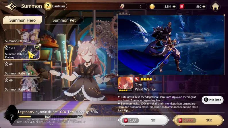 Seven Knights Re:Birth Accounts [Re:BIRTH] Global3000xxx|4 Legendary|3 SPECIAL|Teo image 6