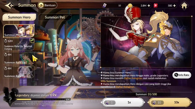 Seven Knights Re:Birth Accounts [Re:BIRTH] Global3000xxx|4 Legendary|3 SPECIAL|Teo image 7