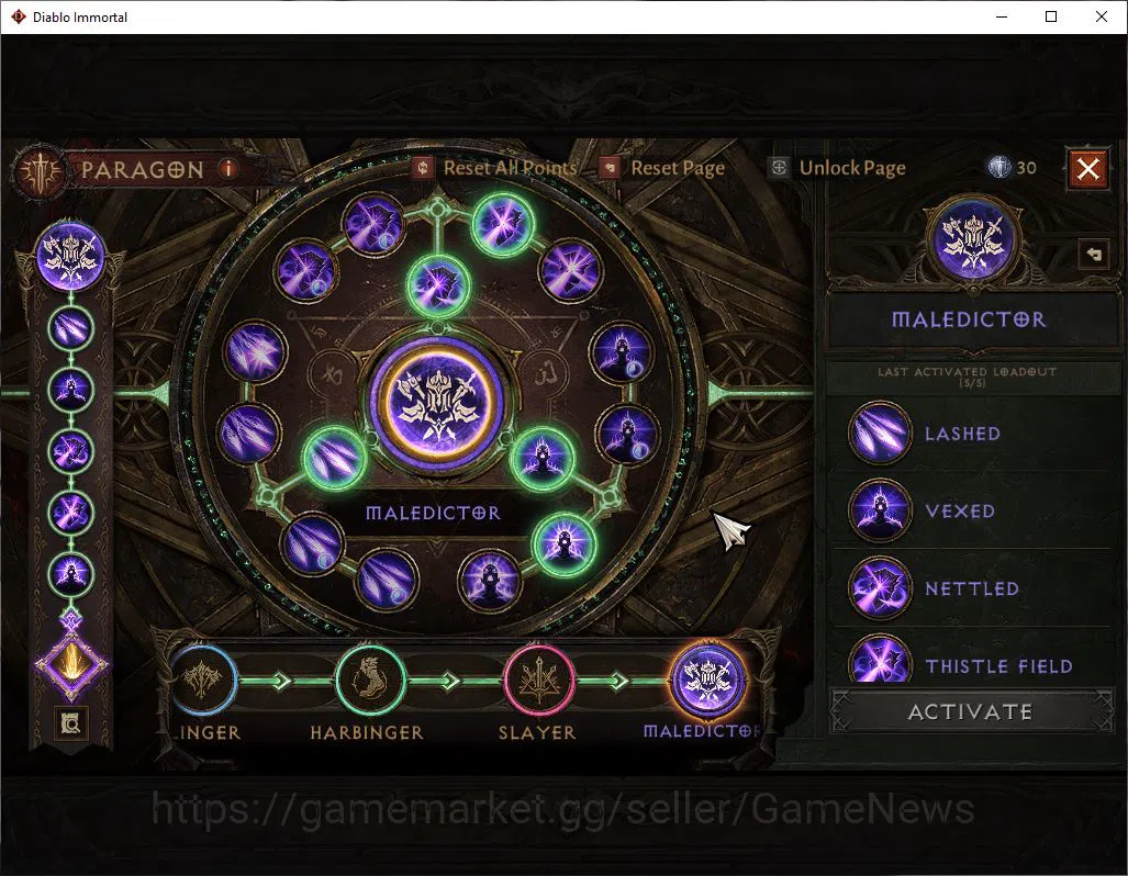 Diablo Immortal Accounts SEA - Verathiel|Lv60 (606) Monk|34K CR|Reso 540|In image 5