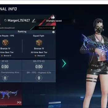 Blood Strike Accounts Starter Asia Starter|1 ETERNAL: KAG-6-Star Chaser Lv2|1 LEGENDARY Striker: NOVA-Rebel Vogue|2