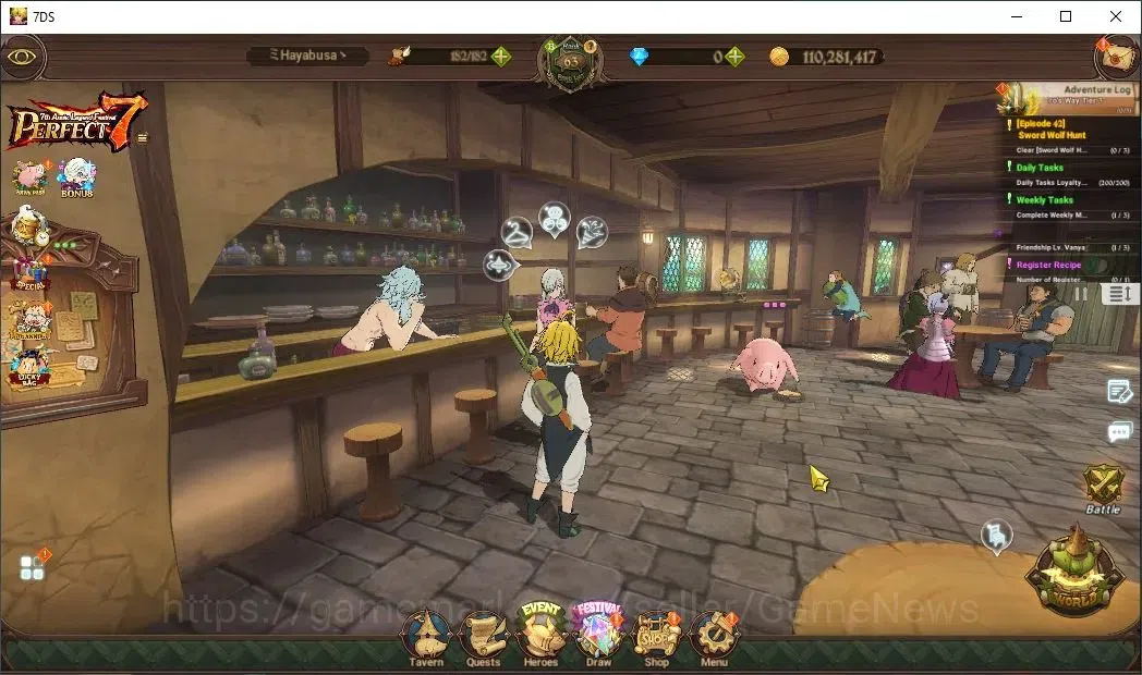 The Seven Deadly Sins: Grand Cross Accounts Global|2M CC|1 UR Selector|4 LR+5 UR+Collab ReZero image 1
