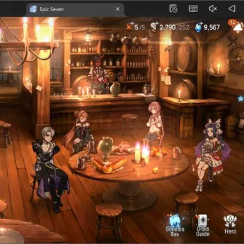 Epic Seven Accounts Starter Global Unverif |Starter|5 ML (TW Kayron,Lisette,LC Bellona,Salome,F Cecillia)|PoH+Bless ON|SS
