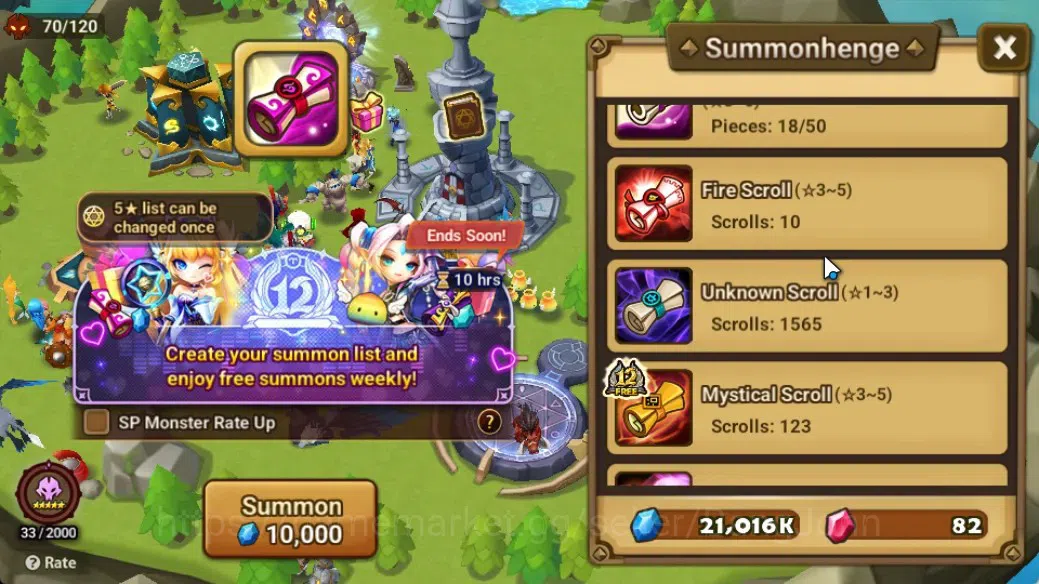 Summoners War: Sky Arena Accounts GLOBAL | NB 5 TESHAR,Starter Gacha 115 12Y+160 11Y image 3