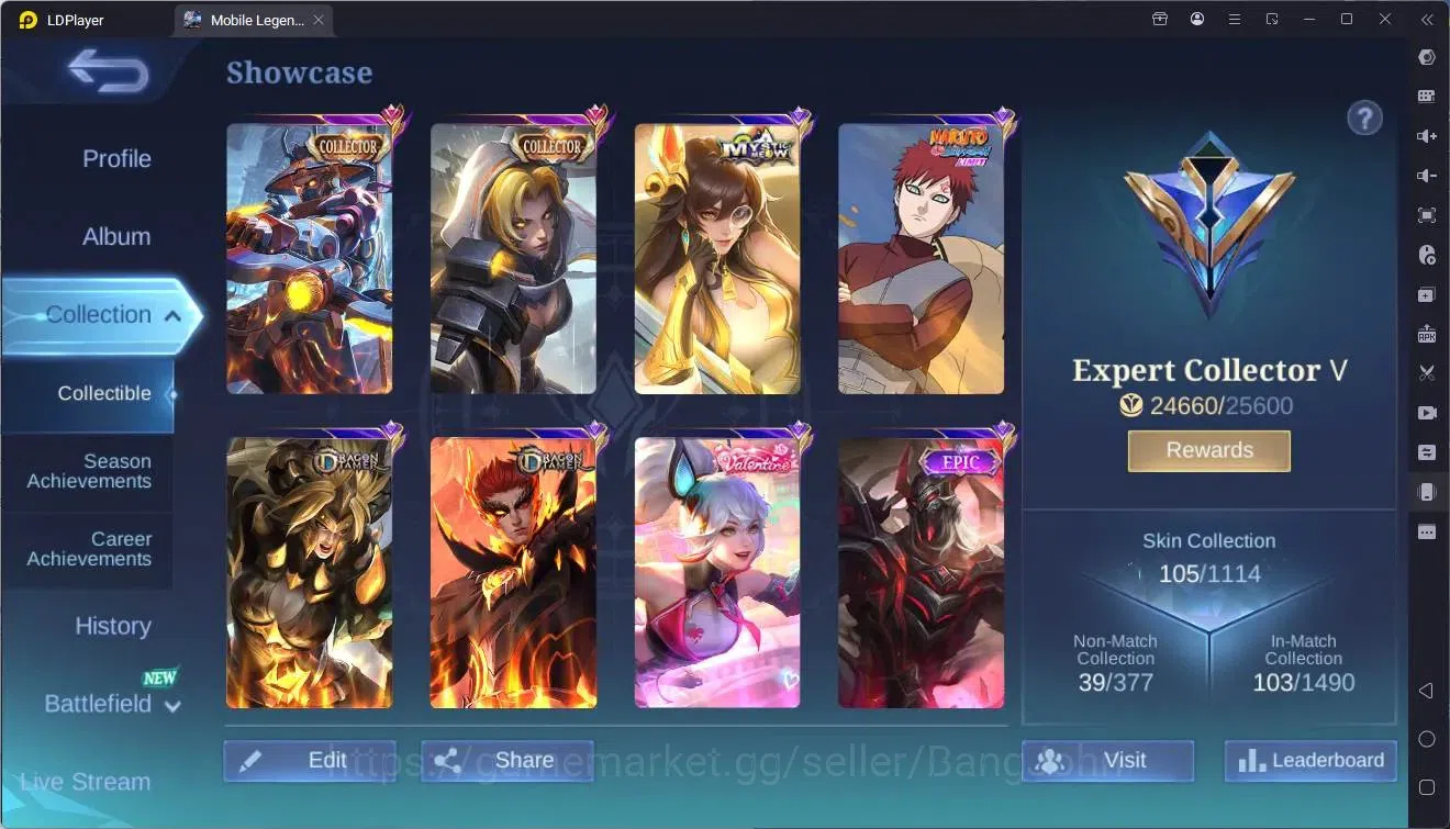 Mobile Legends: Bang Bang Accounts Global|Hero 94|Skin 105|Expert|CC Natalia,YSS|Meow image 2