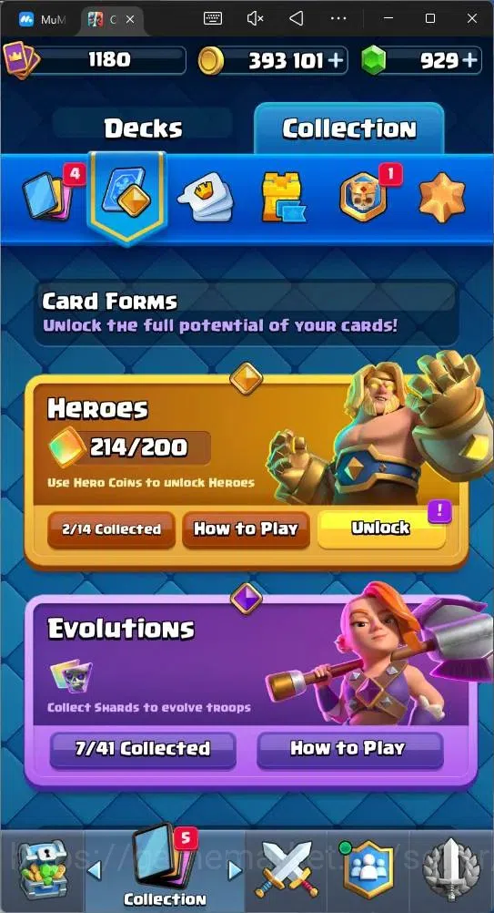 Clash Royale Accounts Mobile |CL 1180 |KTL 13|Trophy 8222|Card 118|5 Cha image 12