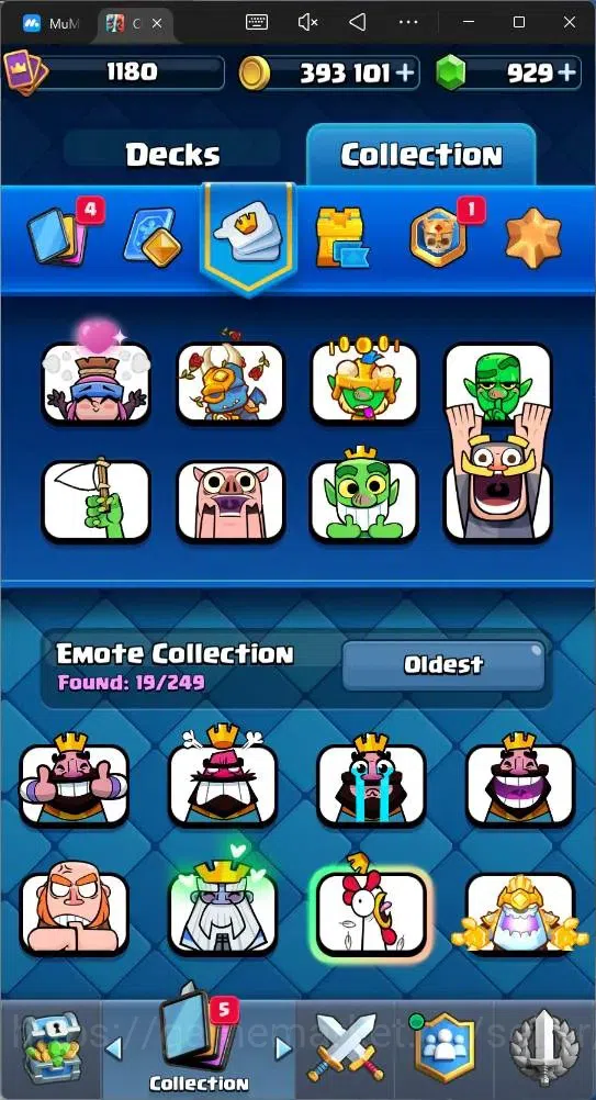 Clash Royale Accounts Mobile |CL 1180 |KTL 13|Trophy 8222|Card 118|5 Cha image 13