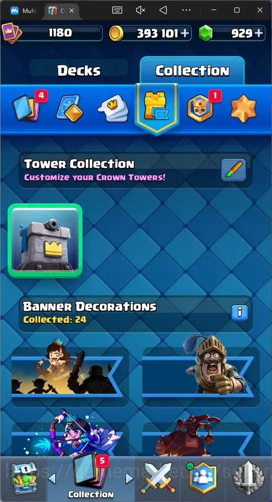 Clash Royale Accounts Mobile |CL 1180 |KTL 13|Trophy 8222|Card 118|5 Cha image 14