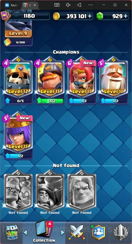 Clash Royale Accounts Mobile |CL 1180 |KTL 13|Trophy 8222|Card 118|5 Cha image 20
