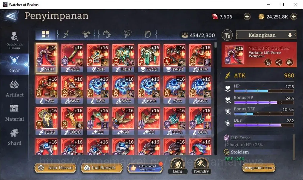 Watcher of Realms Accounts Global 60x|Lv 64|2,4M Power|4 Lord[Prateus,Laya,To image 14