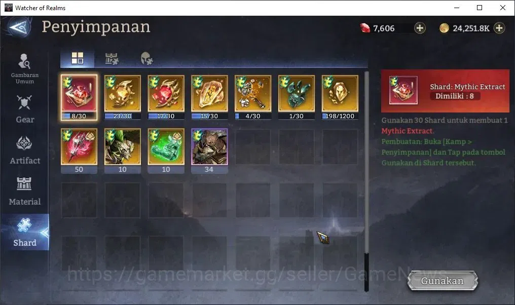 Watcher of Realms Accounts Global 60x|Lv 64|2,4M Power|4 Lord[Prateus,Laya,To image 18